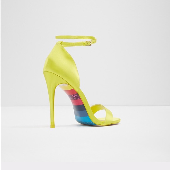 ALDO yellow fluorescent shoes - Picture 2 of 8